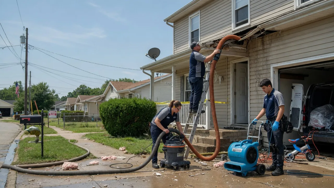 Water Damage Restoration in Vincentown, NJ near me